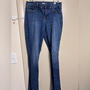 Old Navy Women's Dark Blue curvy bootcut Jeans